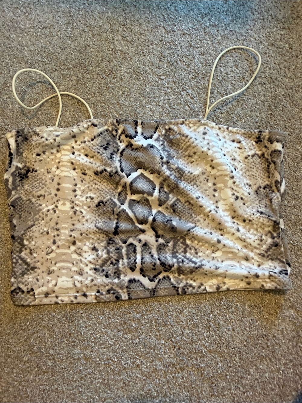 Snake Print top
